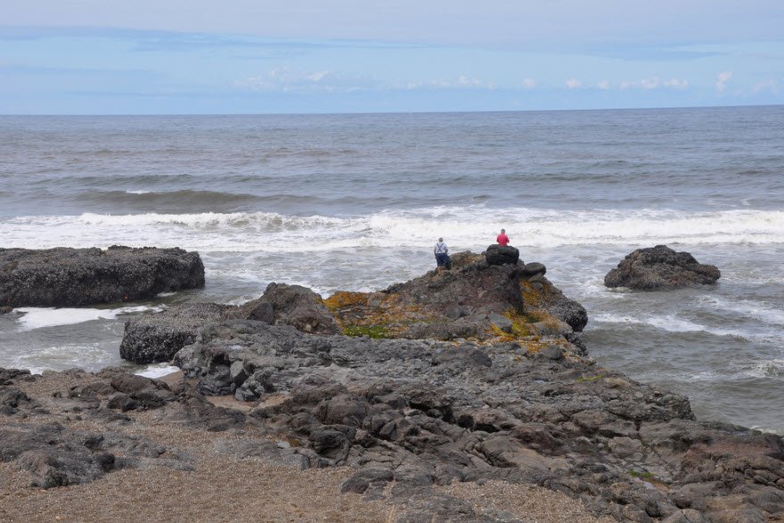 Smelt Sands State Recreation Site, Oregon, USA